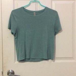 Teal basic top